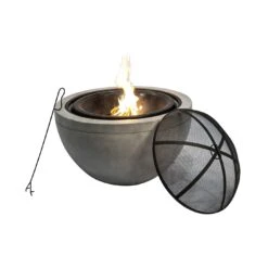 Teamson Home HR30180AA Wood Burning Fire Pit 20 Teamson Home HR30180AA Wood Burning Fire Pit -Home Sales Store 9410615 R Z009A