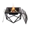 Teamson Home PT-FW0002 Wood Burning Fire Pit With Cover 1 Teamson Home PT-FW0002 Wood Burning Fire Pit With Cover -Home Sales Store 9410804 R Z001A