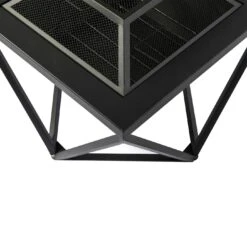 Teamson Home PT-FW0002 Wood Burning Fire Pit With Cover -Home Sales Store 9410804 R Z007A