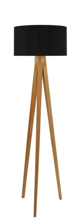 Habitat Tripod Wooden Floor Lamp Base Only - Ash -Home Sales Store 9412888 R Z005A
