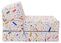 Habitat Kids Zowie Confetti Fabric Chair Bed -Home Sales Store 9417395 R Z004A