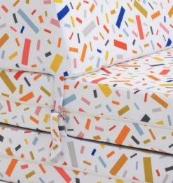 Habitat Kids Zowie Confetti Fabric Chair Bed -Home Sales Store 9417395 R Z005A