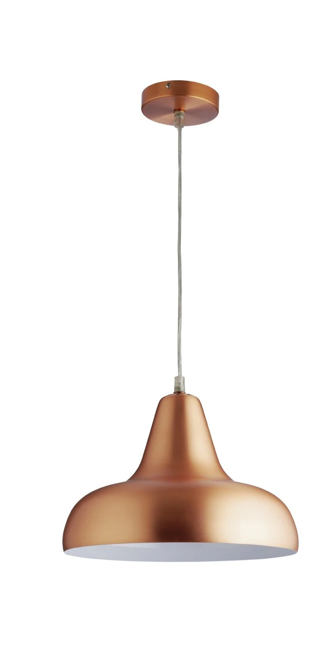 Habitat Aerial Spun Aluminium Ceiling Light - Copper 3 Habitat Aerial Spun Aluminium Ceiling Light - Copper