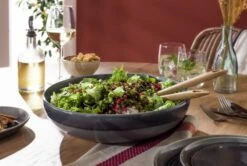 Habitat Evora Stoneware Serving Bowl - Green 8 Habitat Evora Stoneware Serving Bowl - Green -Home Sales Store 9428858 R Z001C