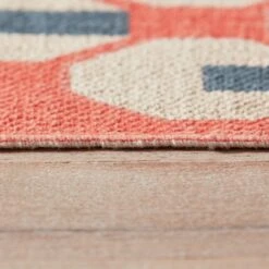 Habitat Octo Flatweave Cotton Rug - Pink - 120x180cm -Home Sales Store 9431089 R Z002C