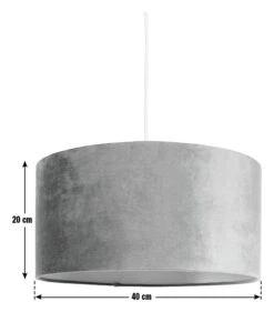 Habitat 40cm Velvet Shade - Navy -Home Sales Store 9431508 R E001