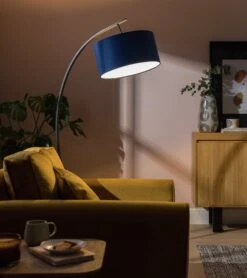 Habitat 40cm Velvet Shade - Navy -Home Sales Store 9431508 R Z003C