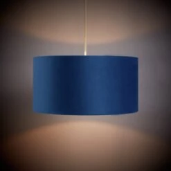 Habitat 40cm Velvet Shade - Navy -Home Sales Store 9431508 R Z004C