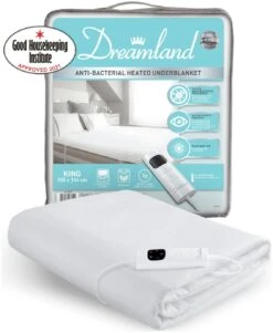 Dreamland Antibacterial Heated Underblanket - Kingsize 21 Dreamland Antibacterial Heated Underblanket - Kingsize -Home Sales Store 9434512 R Z009A