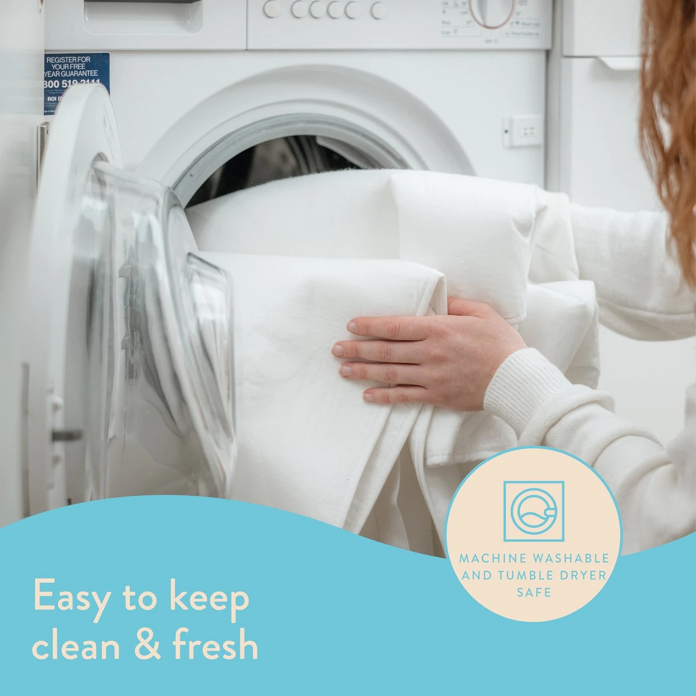 Dreamland Antibacterial Heated Underblanket - Double 8 Dreamland Antibacterial Heated Underblanket - Double - Image 6