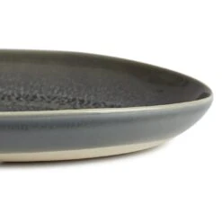 Habitat Evora Stoneware Serving Platter - Green 13 Habitat Evora Stoneware Serving Platter - Green -Home Sales Store 9437605 R Z006A