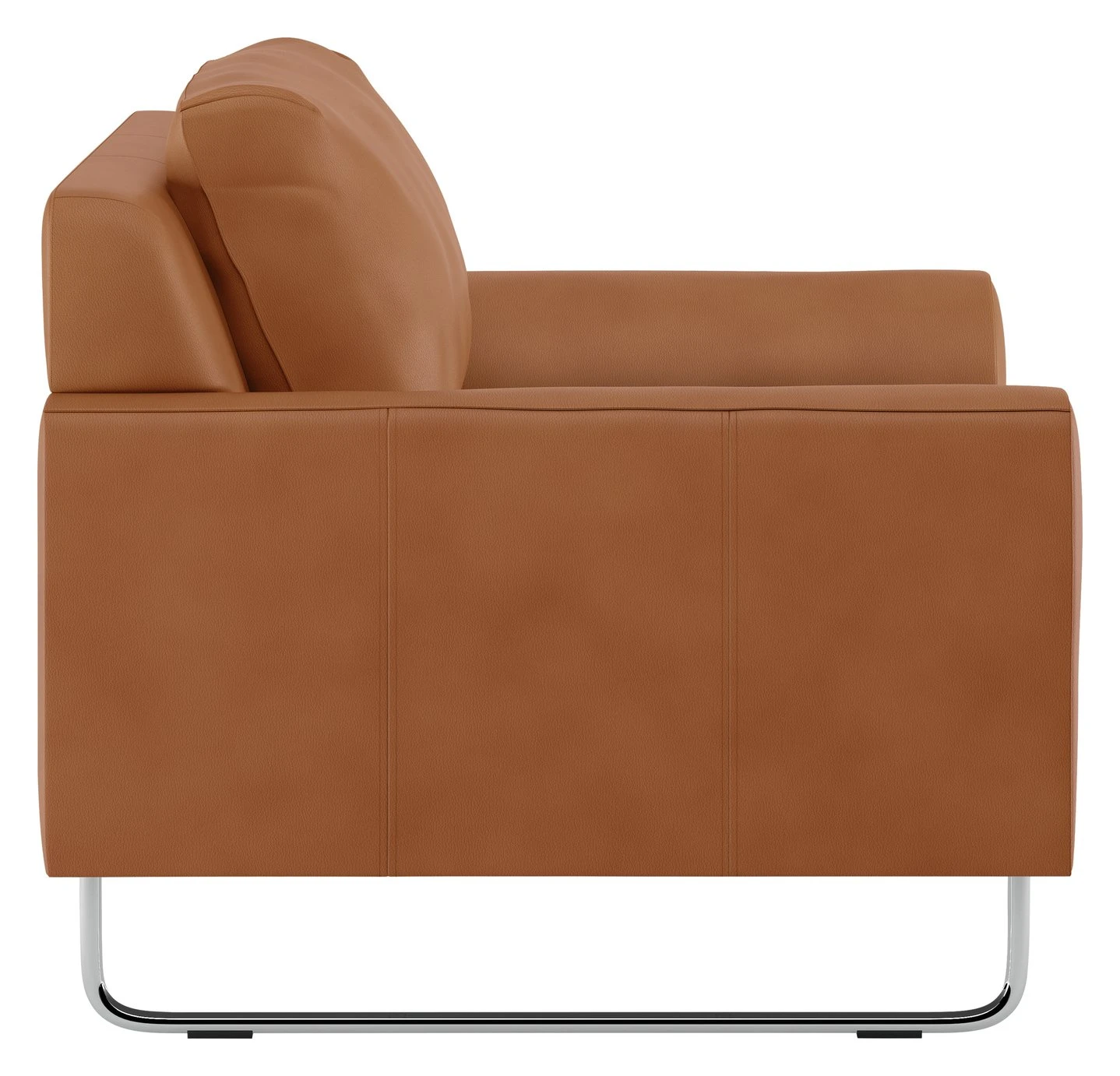Habitat Lyle Leather Armchair - Tan 6 Habitat Lyle Leather Armchair - Tan - Image 4