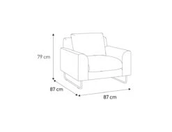 Habitat Lyle Leather Armchair - Tan 15 Habitat Lyle Leather Armchair - Tan -Home Sales Store 9445491 R Z020A