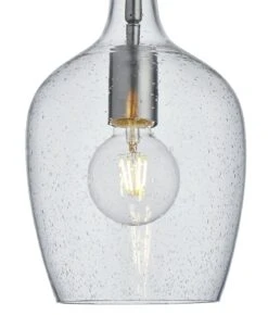 Habitat Abas Bubble Glass Pendant Light - Chrome 10 Habitat Abas Bubble Glass Pendant Light - Chrome -Home Sales Store 9445769 R Z002A
