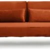 Habitat Andy Clic Clac Velvet Sofa Bed - Orange -Home Sales Store 9451344 R Z001A