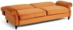 Habitat Joel 3 Seater Fabric Clic Clac Sofa Bed - Orange -Home Sales Store 9451801 R Z003A