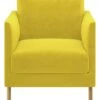 Habitat Hyde Velvet Armchair - Yellow -Home Sales Store 9452013 R Z001A