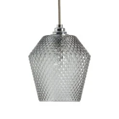 Habitat Nubia Faceted Glass Shade - Smoke Grey 11 Habitat Nubia Faceted Glass Shade - Smoke Grey -Home Sales Store 9453957 R Z001C