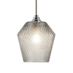 Habitat Nubia Faceted Glass Shade - Smoke Grey 14 Habitat Nubia Faceted Glass Shade - Smoke Grey -Home Sales Store 9453957 R Z006A