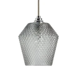 Habitat Nubia Faceted Glass Shade - Smoke Grey 15 Habitat Nubia Faceted Glass Shade - Smoke Grey -Home Sales Store 9453957 R Z007A