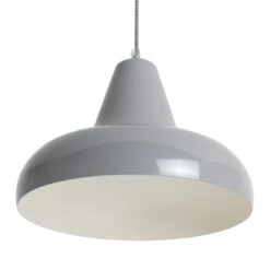 Habitat Aerial Spun Aluminium Pendant Light - Grey -Home Sales Store 9455209 R Z002A