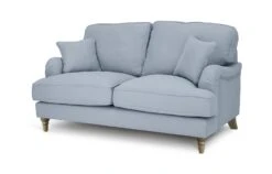 Habitat Matilda Velvet 2 Seater Sofa - Light Blue -Home Sales Store 9462962 R Z004A