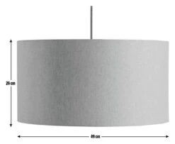 Habitat 49cm Linen Drum Shade - Oatmeal 8 Habitat 49cm Linen Drum Shade - Oatmeal -Home Sales Store 9467929 R E001