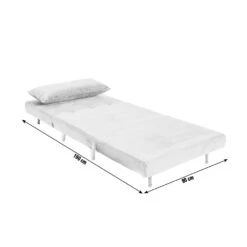 Habitat Roma Single Velvet Chairbed - Sage Green -Home Sales Store 9473487 R Z004A