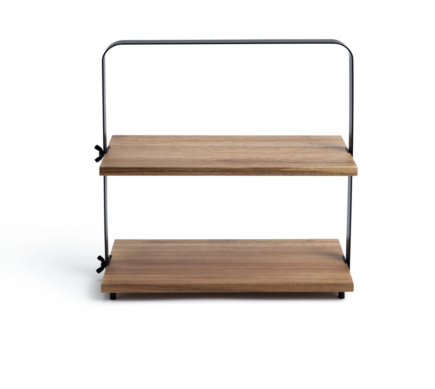 Habitat Industrial Two Tier Wooden Serving Platter 3 Habitat Industrial Two Tier Wooden Serving Platter