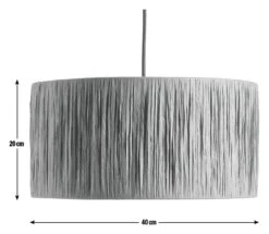Habitat Salto Raffia Ceiling Shade -Home Sales Store 9476130 R E001