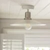 Habitat Pixie Flush To Ceiling Light - Off White -Home Sales Store 9478523 R Z001A