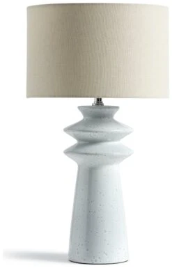 Habitat Astraeus Ceramic Table Lamp - White & Cream -Home Sales Store 9481307 R Z001C