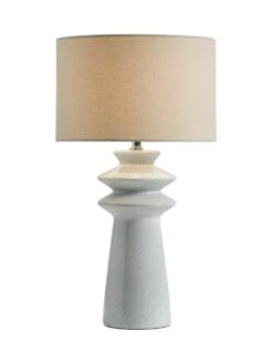 Habitat Astraeus Ceramic Table Lamp - White & Cream -Home Sales Store 9481307 R Z006A