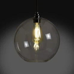 Habitat Toba Clear Pendant Glass Shade -Home Sales Store 9482791 R Z002C