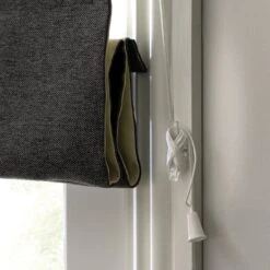 Habitat Blackout Plain Roman Blind - Slate Grey - 3ft -Home Sales Store 9485705 R Z004C