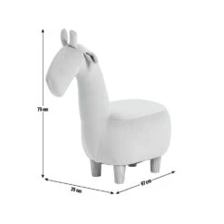 Habitat George Kids Giraffe Animal Stool - Yellow -Home Sales Store 9489512 R E001