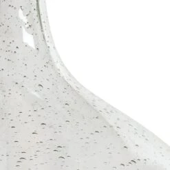 Habitat Abas Glass Table Lamp - Clear & Cream -Home Sales Store 9489732 R Z003A