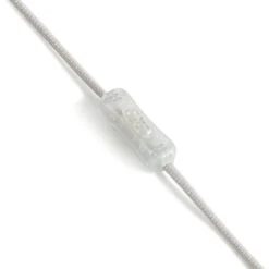 Habitat Abas Glass Table Lamp - Clear & Cream -Home Sales Store 9489732 R Z004A