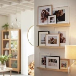 Habitat Abas Glass Table Lamp - Clear & Cream -Home Sales Store 9489732 R Z004C