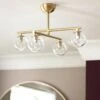 Habitat Chuck 4 Light Flush To Ceiling Light - Brushed Brass 2 Habitat Chuck 4 Light Flush To Ceiling Light - Brushed Brass -Home Sales Store 9495111 R Z001A