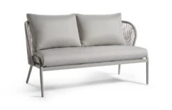 Habitat Riya 4 Seater Cane Effect Garden Sofa Set-Light Grey -Home Sales Store 9505197 R Z003A