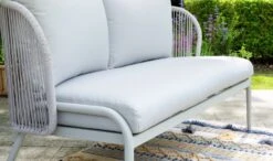 Habitat Riya 4 Seater Cane Effect Garden Sofa Set-Light Grey -Home Sales Store 9505197 R Z003C