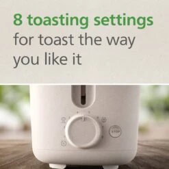 Philips HD2640/11 Conscious Collection 2 Slice Toaster White -Home Sales Store 9506574 R Z010A