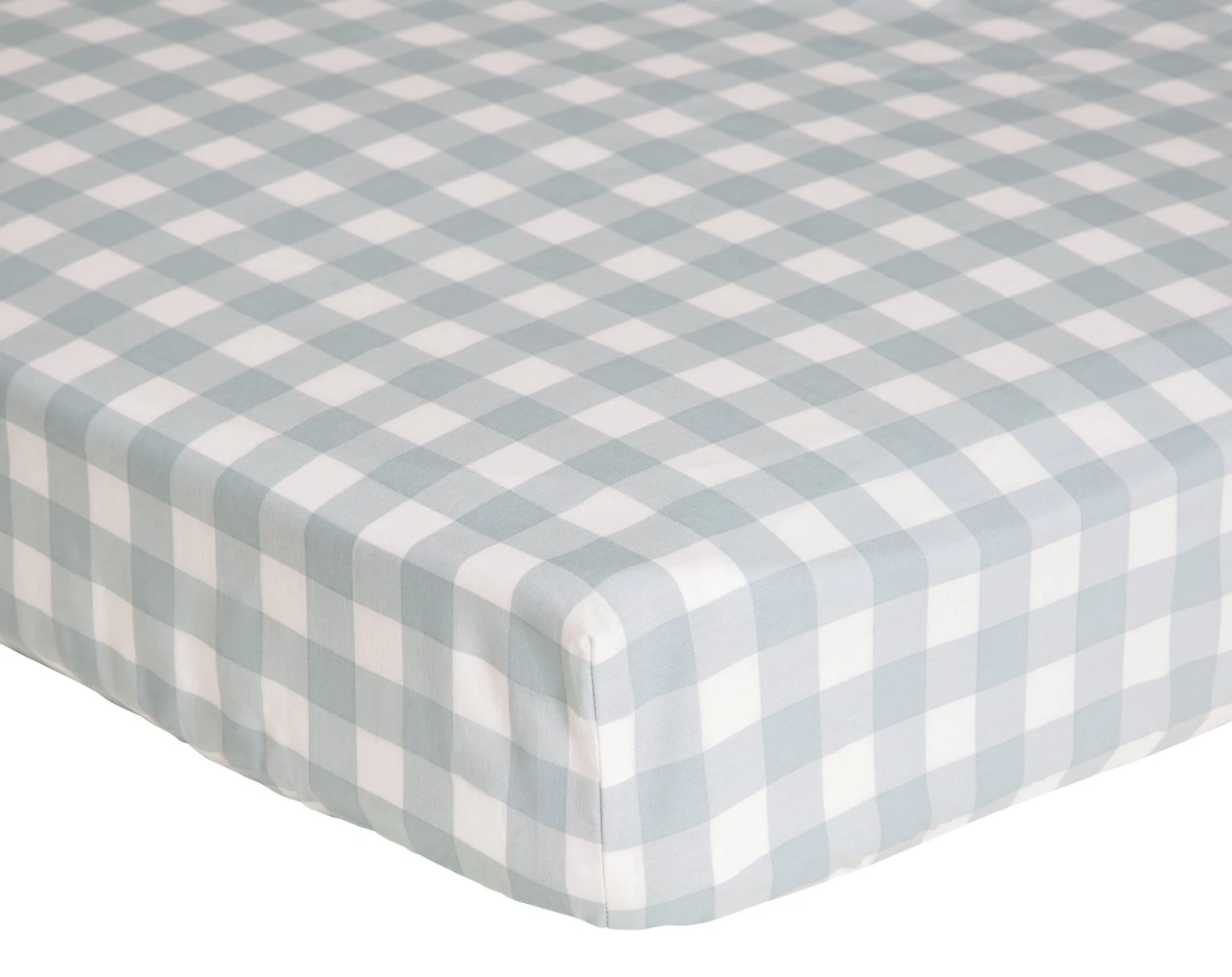 Habitat Kids Pure Cotton 2 Pack Gingham Fitted Sheet - Cot 7 Habitat Kids Pure Cotton 2 Pack Gingham Fitted Sheet - Cot - Image 5