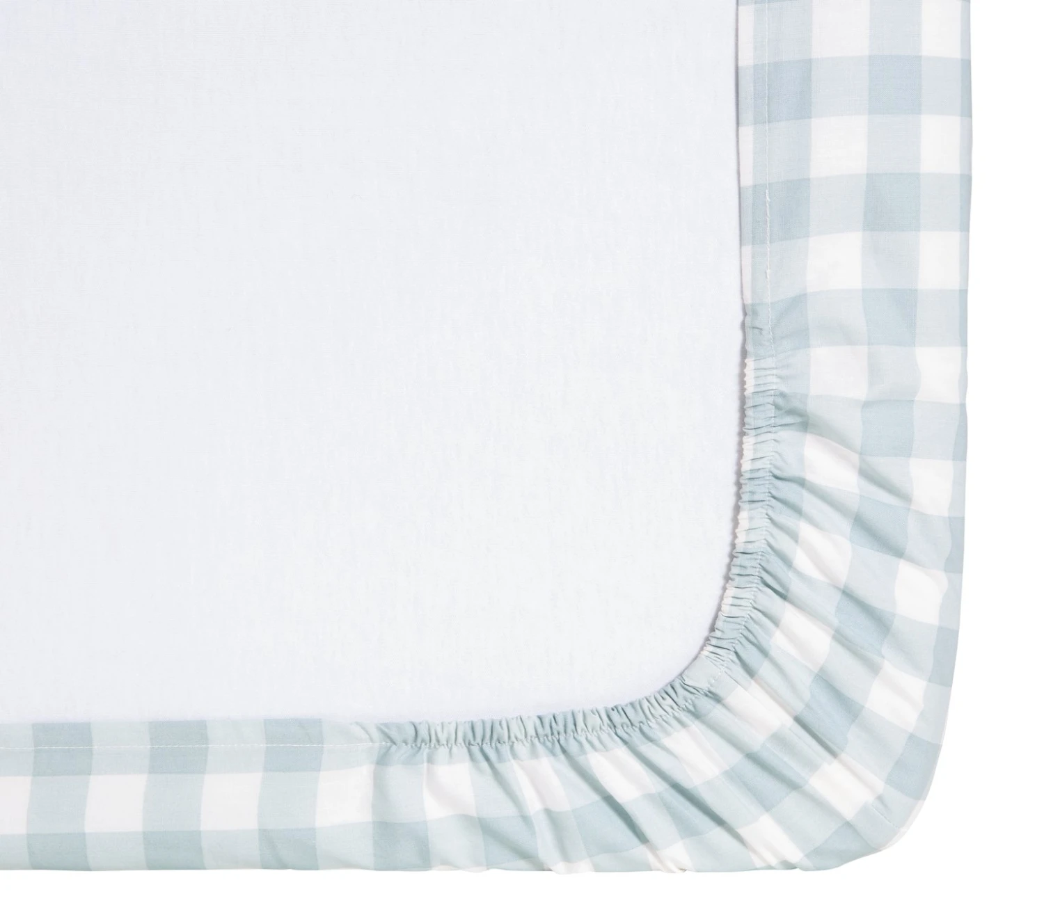 Habitat Kids Pure Cotton 2 Pack Gingham Fitted Sheet - Cot 9 Habitat Kids Pure Cotton 2 Pack Gingham Fitted Sheet - Cot - Image 7