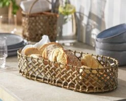 Habitat Mediterranean Woven Bread Basket -Home Sales Store 9512063 R Z001C