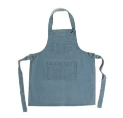 Habitat Mediterranean Denim Apron - Blue -Home Sales Store 9512489 R Z002A