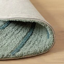 Habitat Kids Leaf Shaped Rug - Green - 80x110cm -Home Sales Store 9517367 R Z003C