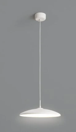 Habitat Pavo Metal LED Pendant Light - White -Home Sales Store 9518971 R Z002C