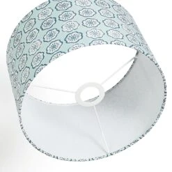 Habitat Country Floral Printed 30cm Drum Shade - Grey -Home Sales Store 9521322 R Z003A